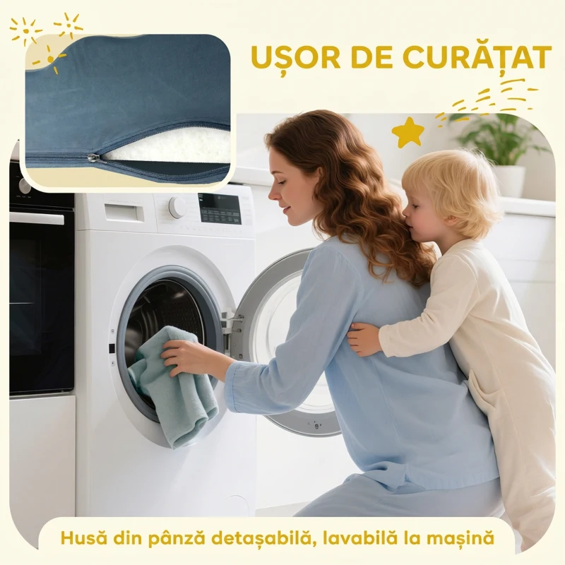 AIYAPLAY Set 9 piese de Joacă Moale pentru Copii 3-6 ani