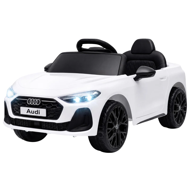 AIYAPLAY Mașină Electrică pentru Copii 12V Audi A5L cu Telecomandă, Baterie cu Litiu, 2 Motoare, Telecomandă, Roz