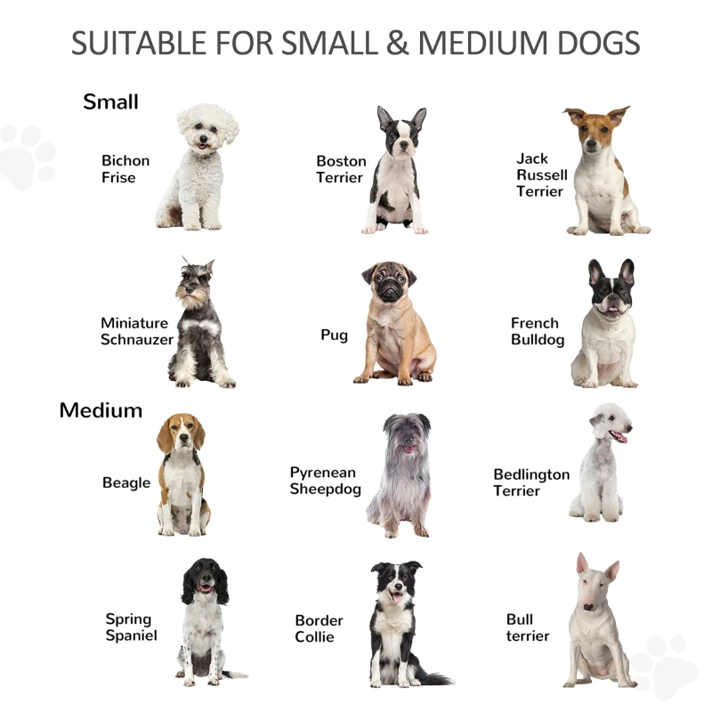 PawHut Wooden Pet Gate, Freestanding Dog Security Barrier with Two Support Feet - Natural Tone