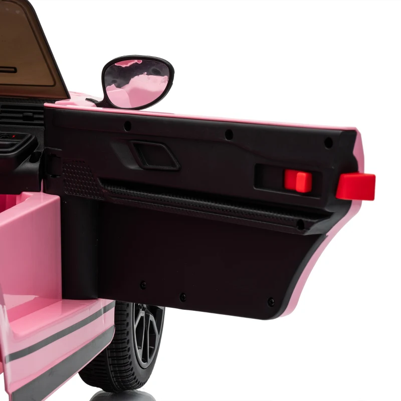AIYAPLAY Range Rover Velar Licensed 12V Electric Car for Kids with Remote, 4-Wheel Suspension, Slow Start for 2-4 Years, Pink