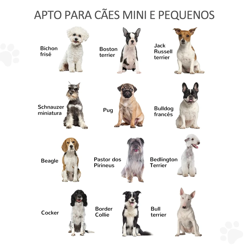 PawHut Barreira de Segurança para Cães de Madeira Dobrável para Cães Pequenos e Médios com 6 Painéis 432x36x70 cm Madeira