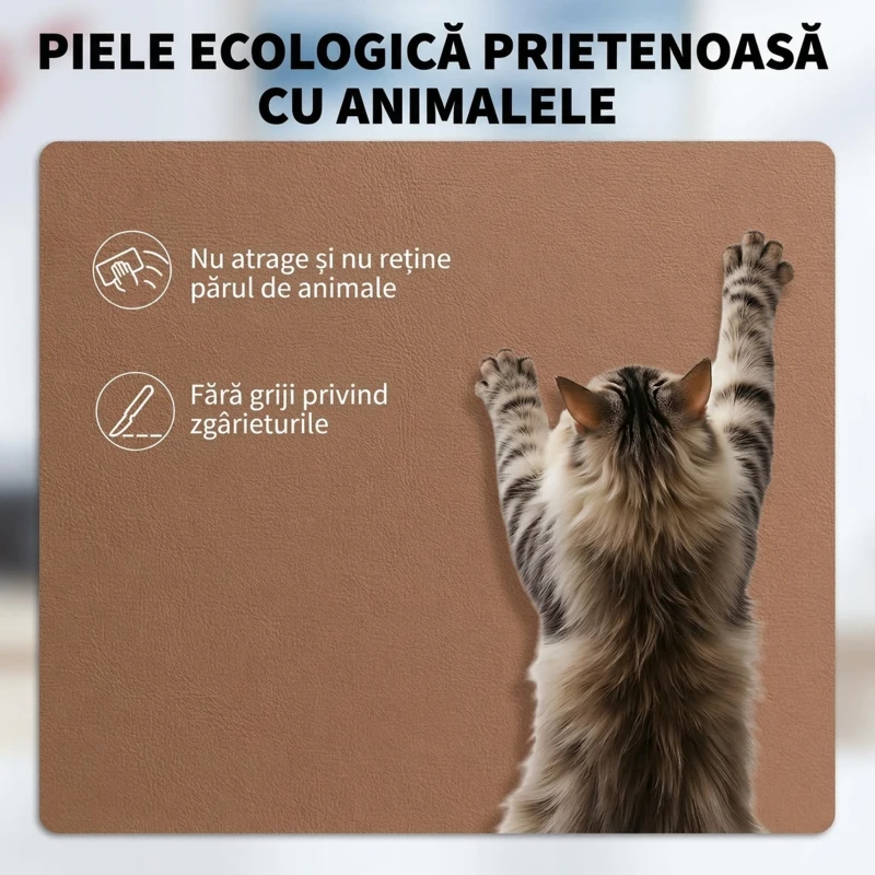 HOMCOM Scaun de Birou Ergonomic Reclinabil 140° cu Suport pentru Picioare și Pernă, Scaun de Birou din Piele Ecologică Rezistentă, Ușor de Curățat, Cotiere Căptușite, Rotativ și Reglabil pe Înălțime, Maro