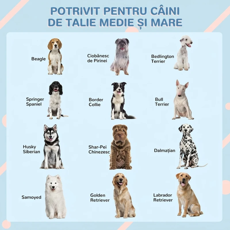 PawHut Cușcă impermeabilă din PP pentru câini cu acoperiș înclinat și ușă de acces, 84,2x98,2x82 cm, gri