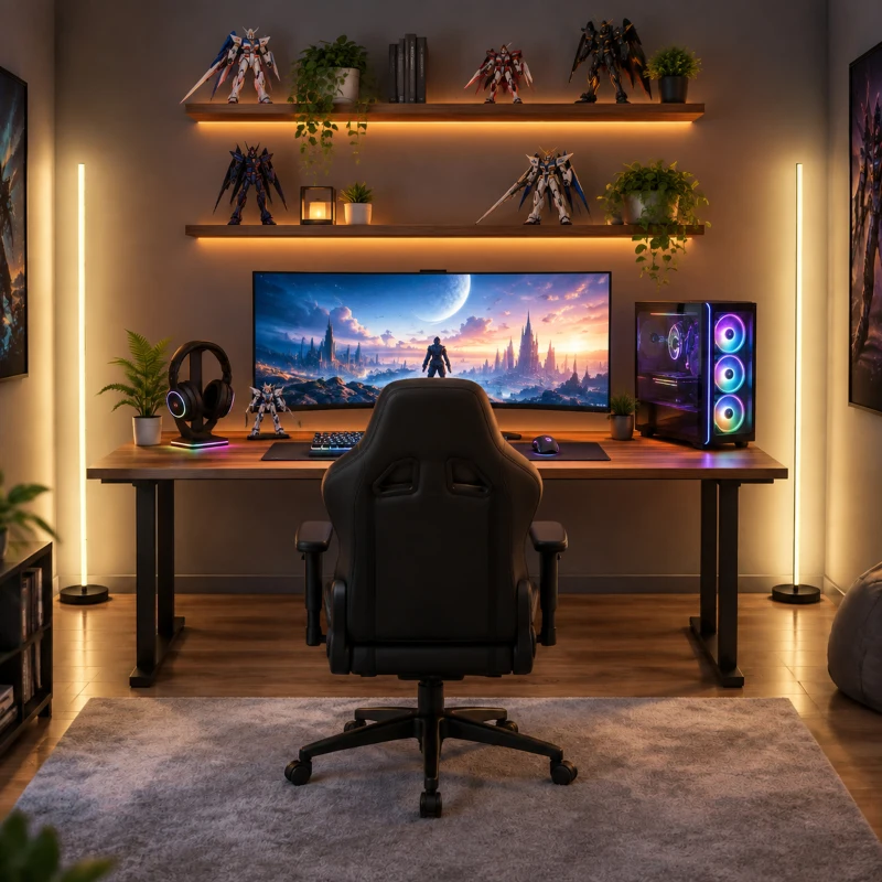 HOMCOM Lot de 2 Lampadaires d'Angle LED 1450lm Lampe d'Angle Dimmable 150cm 3 Niveaux de Luminosité Interrupteur au Pied Noir