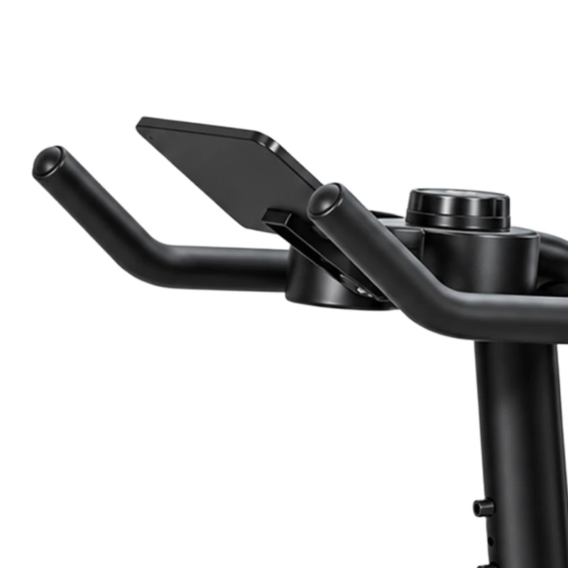 SPORTNOW Verstelbare hometrainer met magnetische weerstand, app-functie, verstelbaar zadel, lcd-monitor en telefoonhouder