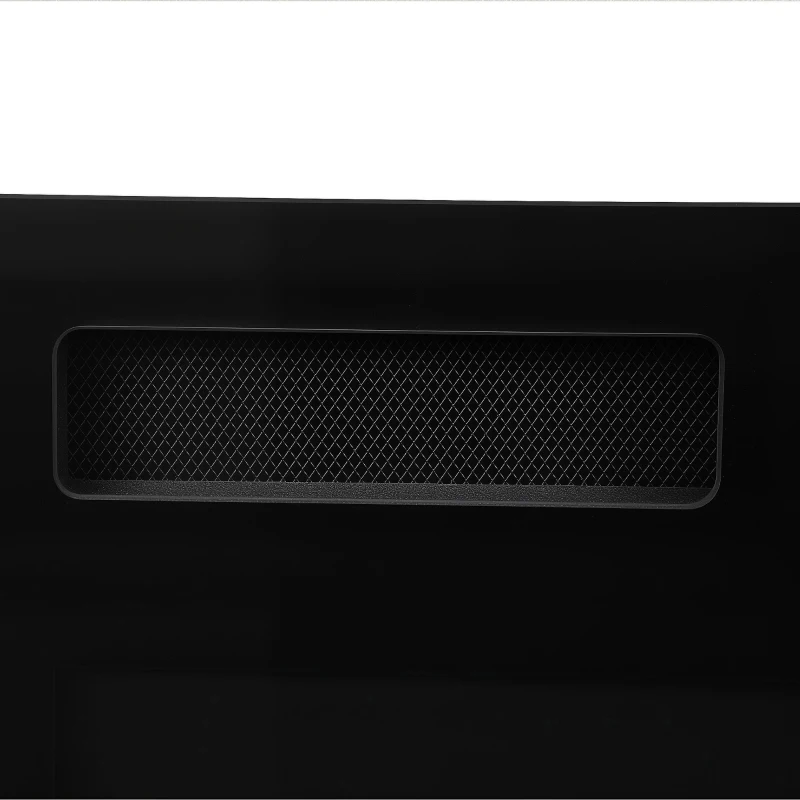 HOMCOM Elektrische haard met verwarming, 12 vlamkleuren, tv-meubel met haard voor tv's tot 55 inch, 114 cm, wit