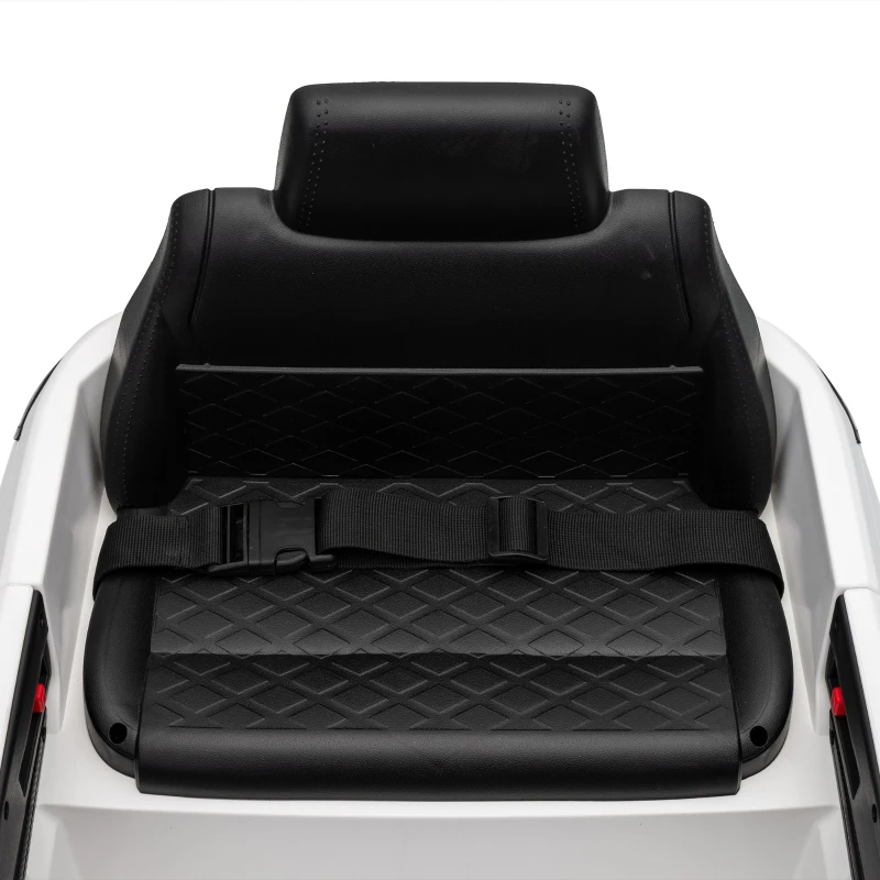 AIYAPLAY Range Rover Velar Licensed 12V Electric Car for Kids with Remote, 4-Wheel Suspension, Slow Start for 2-4 Years, White