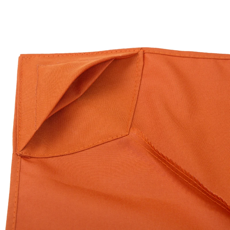 Outsunny Copertura per Gazebo 3x3 m a 2 Livelli in Poliestere Resistente con 8 Fori di Drenaggio, Rosso Ruggine