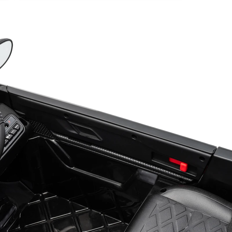 AIYAPLAY Range Rover Velar Licensed 12V Electric Car for Kids with Remote, 4-Wheel Suspension, Slow Start for 2-4 Years, Black