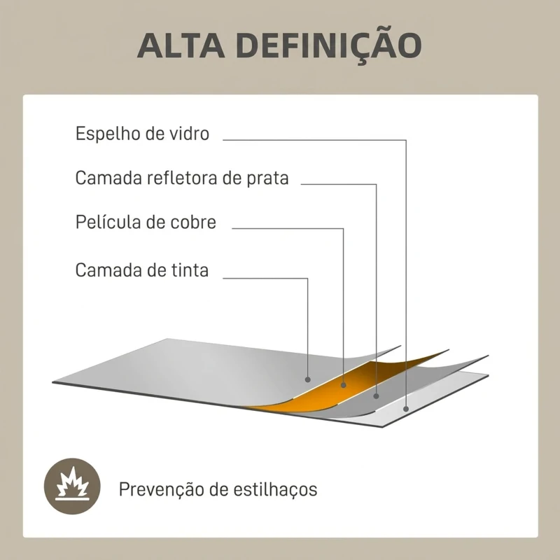 HOMCOM Espelho Retangular de Parede Tipo Janela 110x50 cm com Moldura em Metal, Espelho Decorativo para Sala e Quarto, Dourado