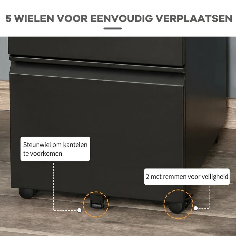 Vinsetto Whiteboard Magneetbord met 4 stiften, 6 magneten, 1 spons, 1 opbergvak, wandmontage, gemakkelijk af te vegen, 90 x 60 cm
