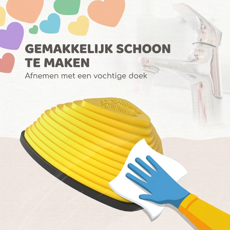 AIYAPLAY 11-delig Set Trittsteinen, antislip ontwerp, voor binnen & buiten, stapelbaar, kleurrijk