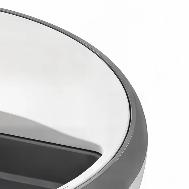 PawHut Voederautomaat, draadloze automatische voerbak met timer tot 6 maaltijden, LED-display, koelpack, grijs