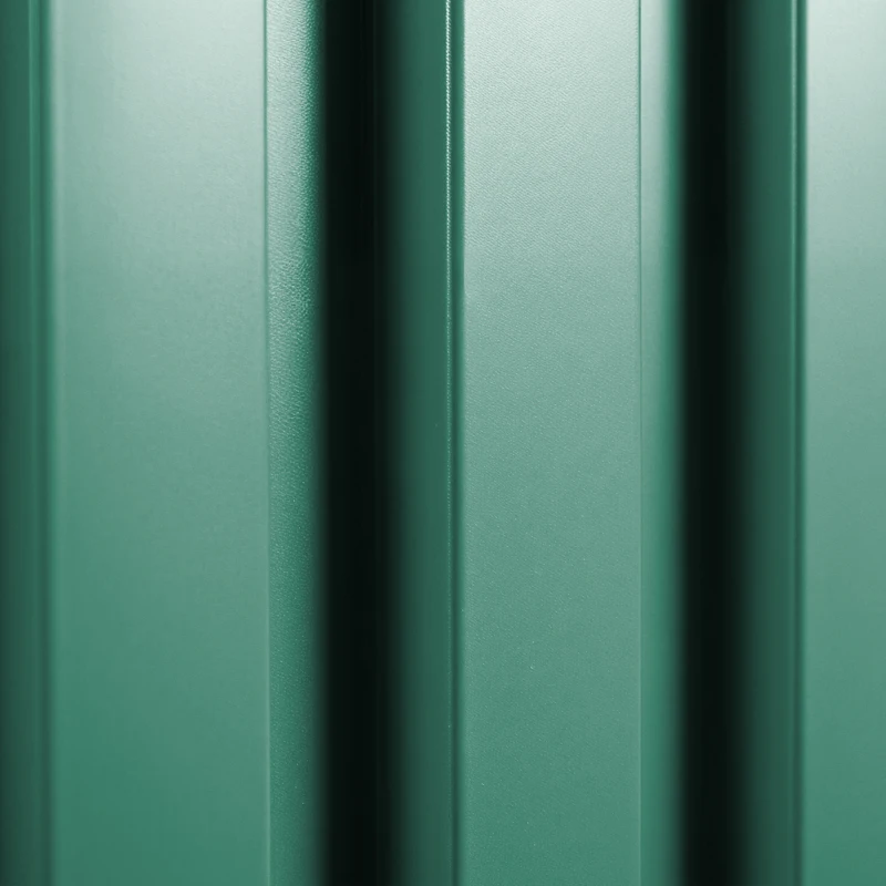 Outsunny Metal 9x6 ft Garden Shed-Green