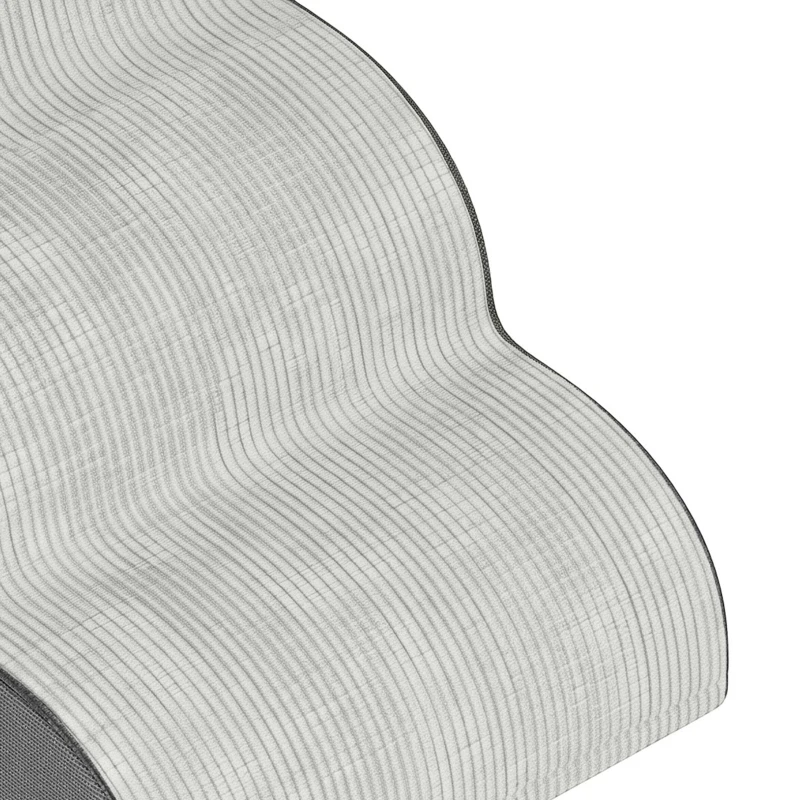 PawHut Dog Steps for Bed and Sofa, 3-Step Non-Slip Dog Stairs with Removable Washable Cover, Carry Handle, Light Grey