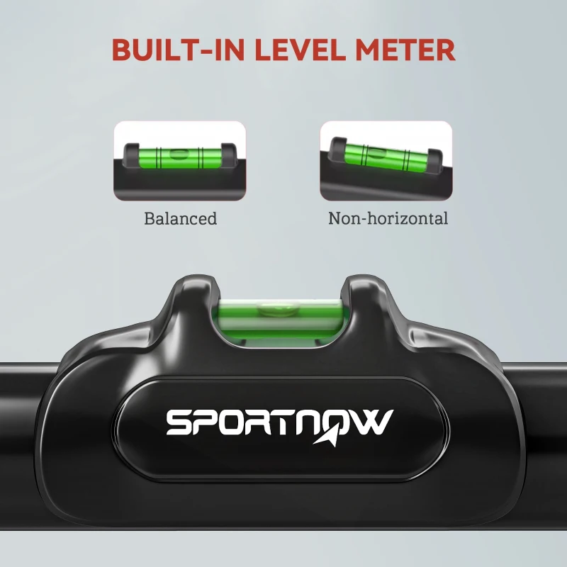 SPORTNOW Pull Up Bar, for 70-90 cm Doorways, No Screws, Maximum load 200 kg