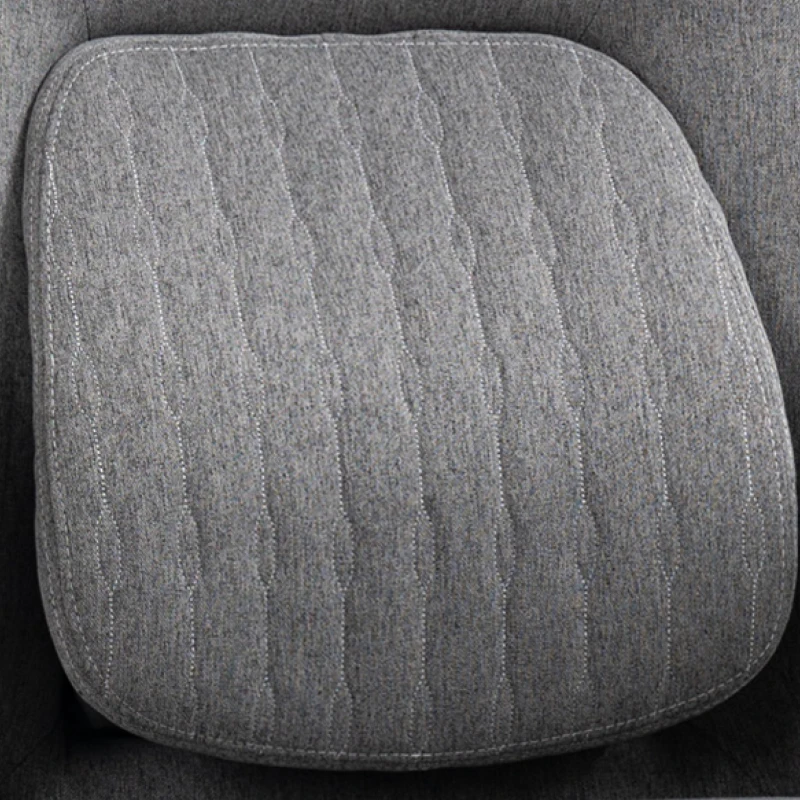 Vinsetto Scaun de Birou Ergonomic din Țesătură Respiranta Efect In, Înălțime Reglabilă, 68x76x109-117cm, Gri