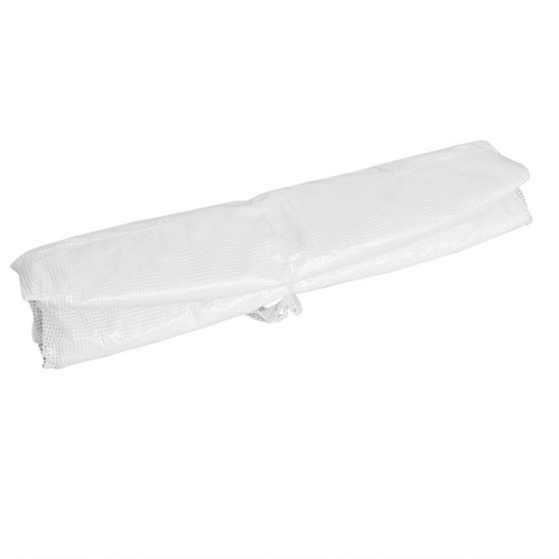 Outsunny Bâche de Rechange Serre Tunnel 18 m², bâche 6L x 3l x 2H m PE Anti-UV imperméable 12 fenêtres + Porte Enroulable zippée