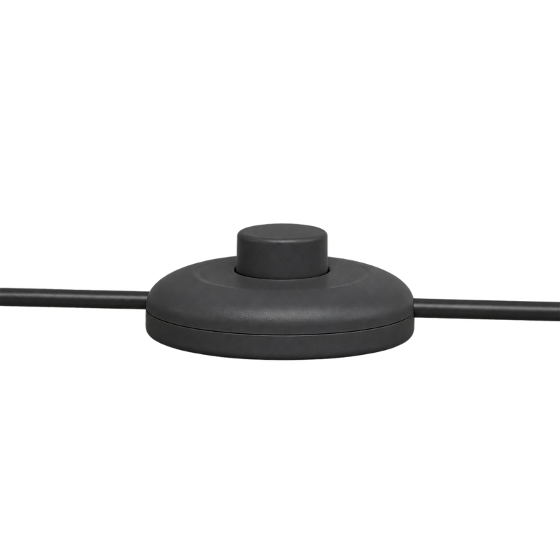 HOMCOM Candeeiro de Pé para Sala 40W com Abat-jour em Forma de Cúpula, Interruptor de Pé, 158 cm, Dourado e Branco
