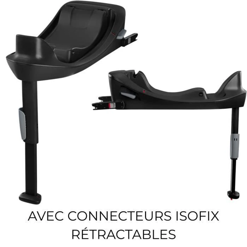 Siege auto Aton B2 i-size Cbx by Cybex - 45 a 87 cm - naissance jusqu'a 13 kg - jusqu'a 2 ans - Base one incluse - Rouge