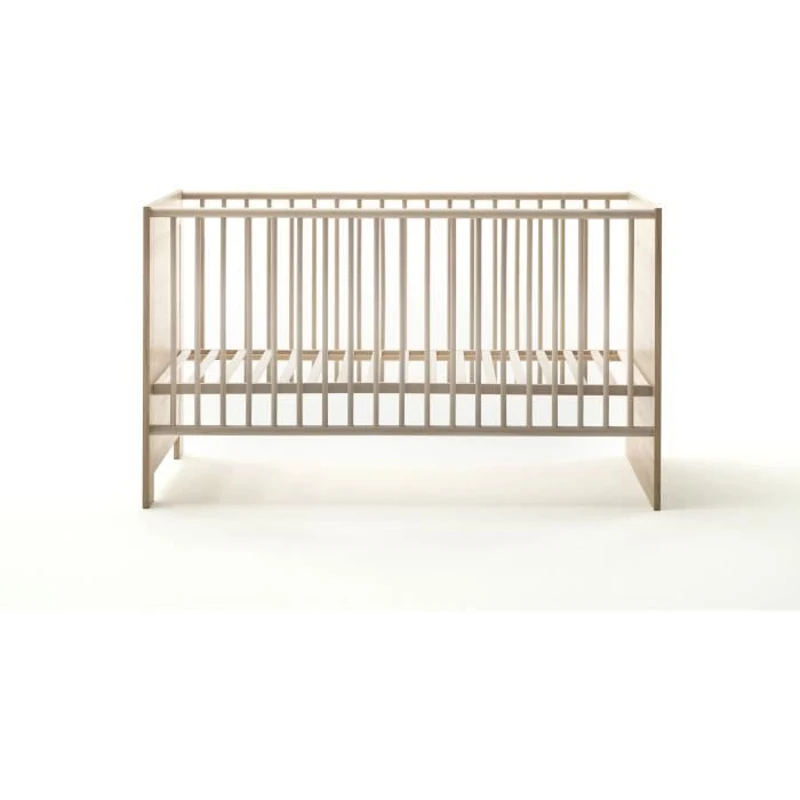 Chambre bébé Duo : Lit 70 x 140 cm + Commode a langer AHOI - Chene - TREND TEAM