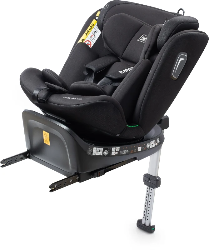 Siege auto - BABYAUTO - Aitana - Groupe 0/1/2/3 - I-Size - 40/150 cm - Isofix - Pivotant 360° - Jambe de force - Noir