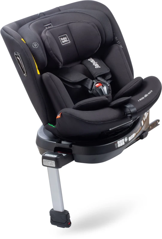 Siege auto - BABYAUTO - Aitana - Groupe 0/1/2/3 - I-Size - 40/150 cm - Isofix - Pivotant 360° - Jambe de force - Noir