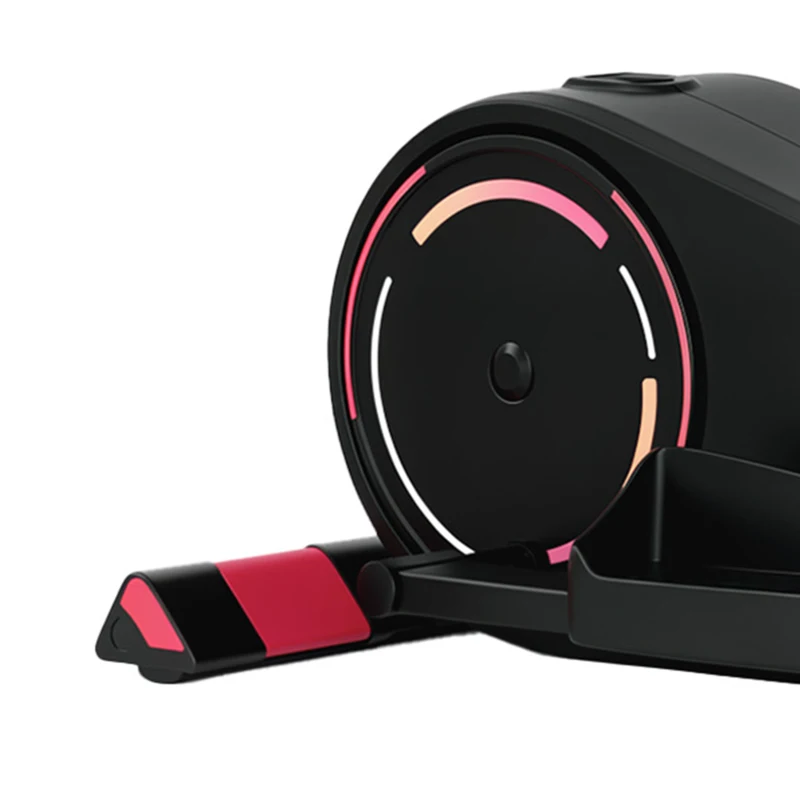 SPORTNOW Bicicleta elíptica de interior, resistencia ajustable a 16 niveles, Bluetooth, compatible con aplicaciones