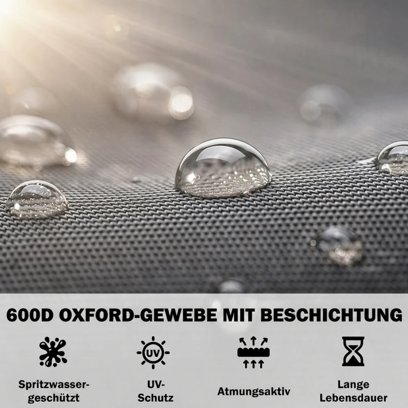 Outsunny Beschermhoes voor Tuinschommel, Hoes voor Tuinschommel, Afdekhoes, waterdicht, 205 x 124 x 164 cm, Donkergrijs