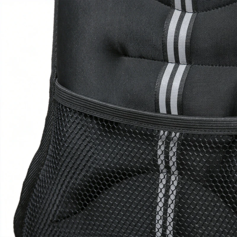 HOMCOM 10KG Weighted Vest, Running Weight Vest with Adjustable Strap, Convenient Pocket and Reflective Strips for Men and Women