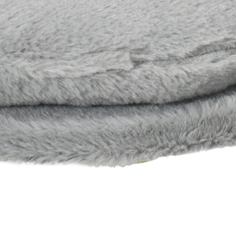 PawHut hondenbed, hondensofa met kussen, verhoogd huisdierbed, kattenbed, grijs