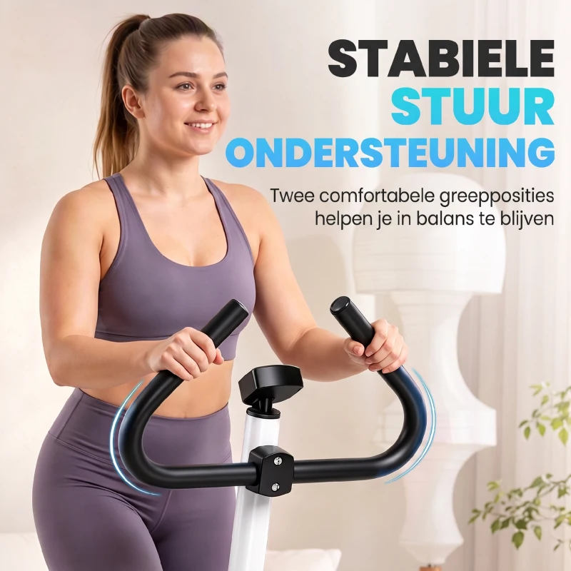 HOMCOM Stepper Fitnessapparaat, LCD-Monitor, Antislippedalen, Staal en ABS, 55x44x108 cm, tot 100 kg(m-7)