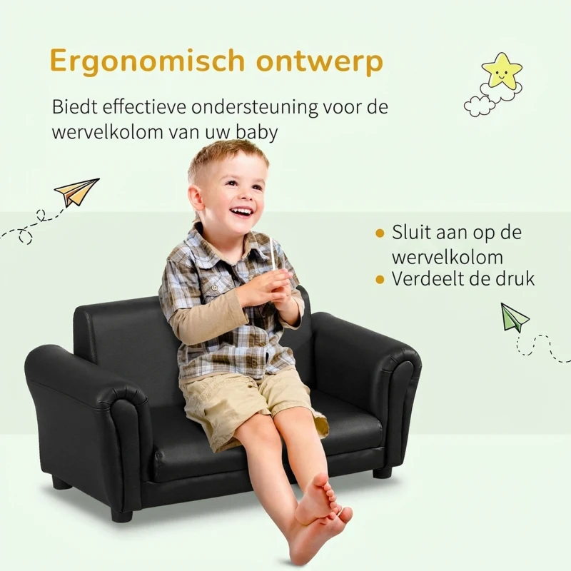 HOMCOM Kinderbank kinderstoel kindertafel met stoel kindermeubel kinderkamer