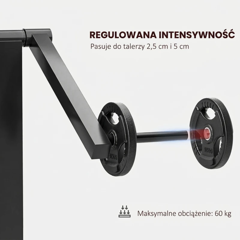 Maszyna do ćwiczeń Biceps/Triceps, regulowane siedzisko 5-stopniowe