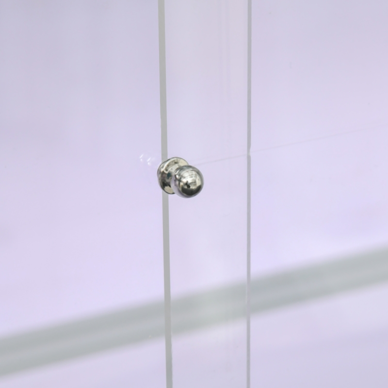 PawHut Aluminium Reptielenbox met Ventilatie - Wit+Zilver+Zwart - Ideaal voor Hagedissen, Slangen - 120 x 40 x 40 cm(m-9)
