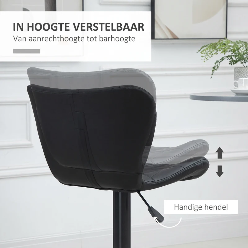 HOMCOM aanrechtkruk 47 cm x 56 cm x 89-109 cm