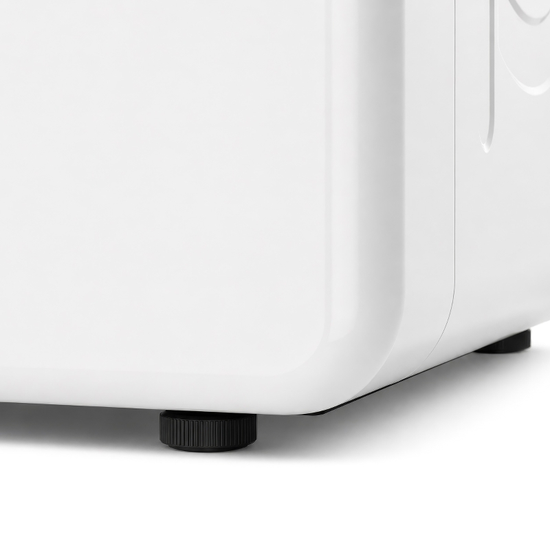 HOMCOM Secadora de Evacuación 3 kg 1000W con Pantalla Táctil Control de Tiempo y Temperatura Función Antiarrugas Blanco
