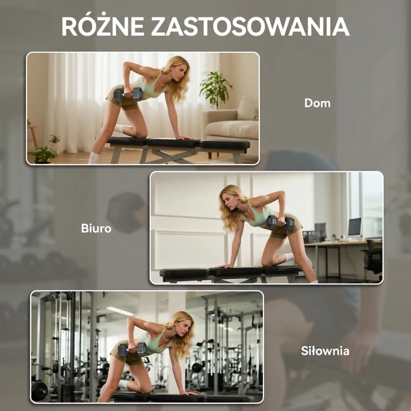 HOMCOM Hantle z radełkowanym uchwytem, żeliwne, 2 x 12,5 kg do użytku domowego i na siłowni