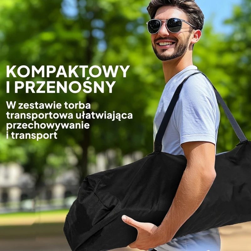Fotelik kempingowy składany 2 szt., z podłokietnikami, uchwyt na napoje
