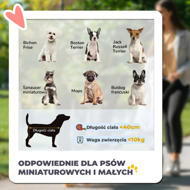 PawHut Wózek dla zwierząt domowych, składany, zdejmowany koszyk, 81 x 58 x 97,5 cm, Czarny+Ciemnozielony+Biały