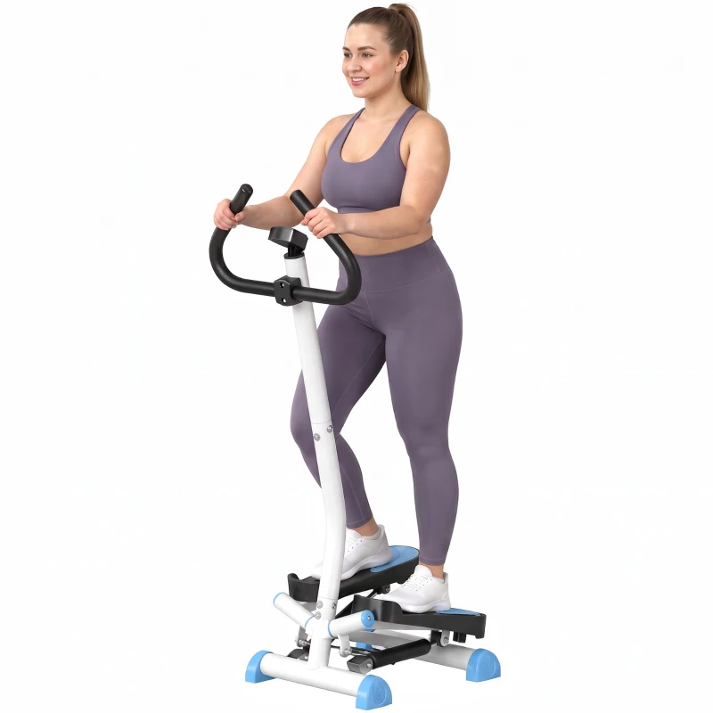 Stepper fitnessowy z LCD, do 100 kg, 55 x 44 x 108 cm