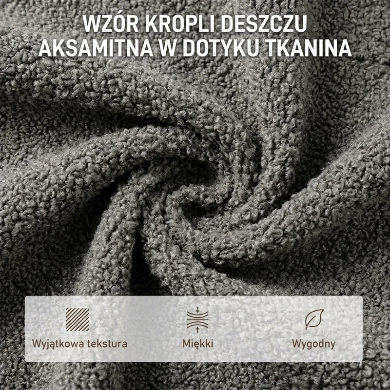 HOMCOM Obrotowy fotel z podnóżkiem, regulowany fotel akcentowy z regulowanym zagłówkiem, funkcja bujania, Szary