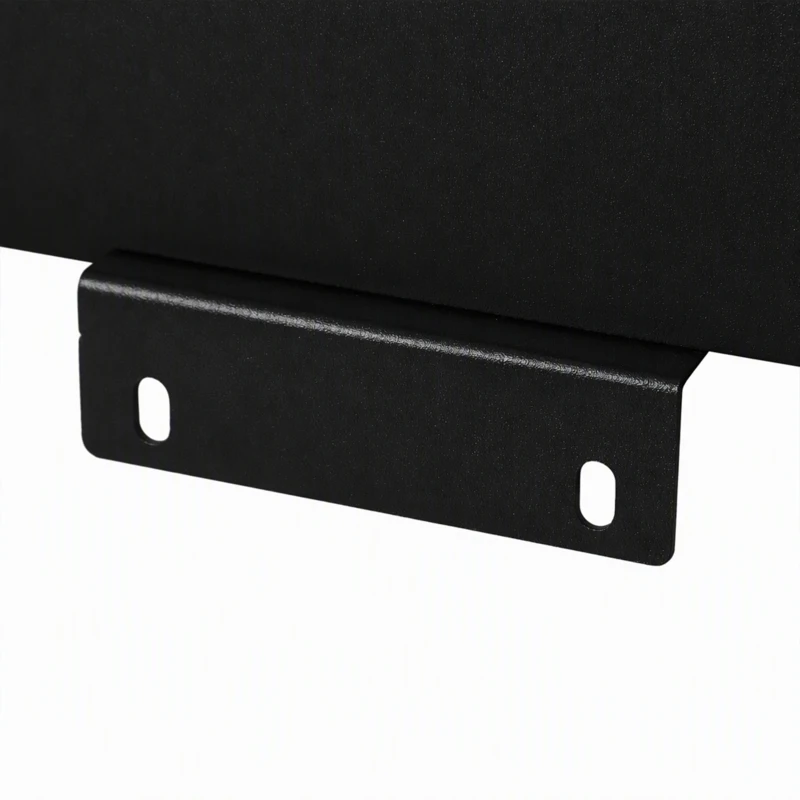 HOMCOM Elektrische haard 92 cm - ultradun design, verwarming en afstandsbediening