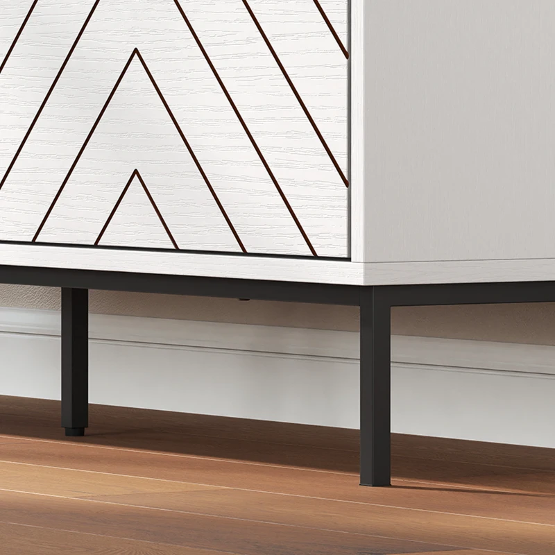 HOMCOM Zapatero Estrecho con 4 Cajones Abatibles y Divisores Ajustables para 8-16 Pares Blanco