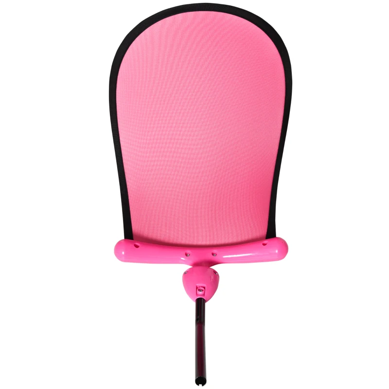HOMCOM Coche Correpasillos para Niños de 1-3 Años con Licencia Mercedes G350 Capota Extraíble y Barandilla 85,5x40,5x95 cm Rosa