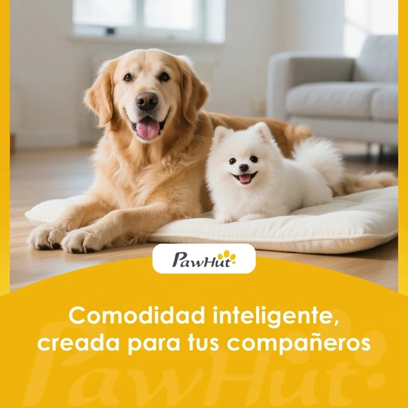 PawHut Cama Elevada para Perros Grandes Cama para Perros con Zona de Malla Transpirable y Bolsa 122x92x23 cm Gris Claro