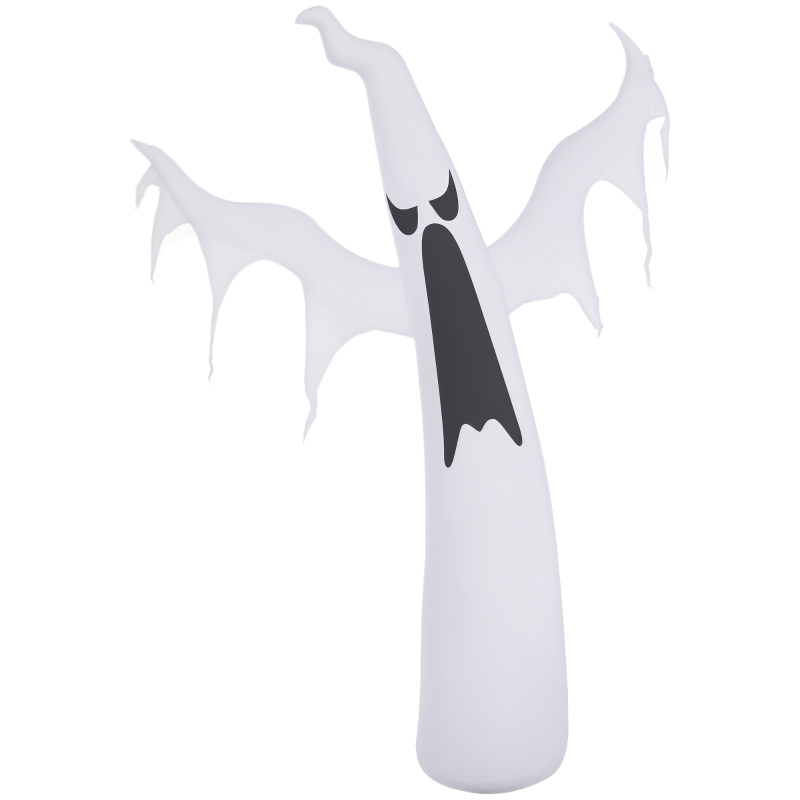 HOMCOM DMUCHANY DUCH LED DEKORACJA NA HALLOWEEN białe światło