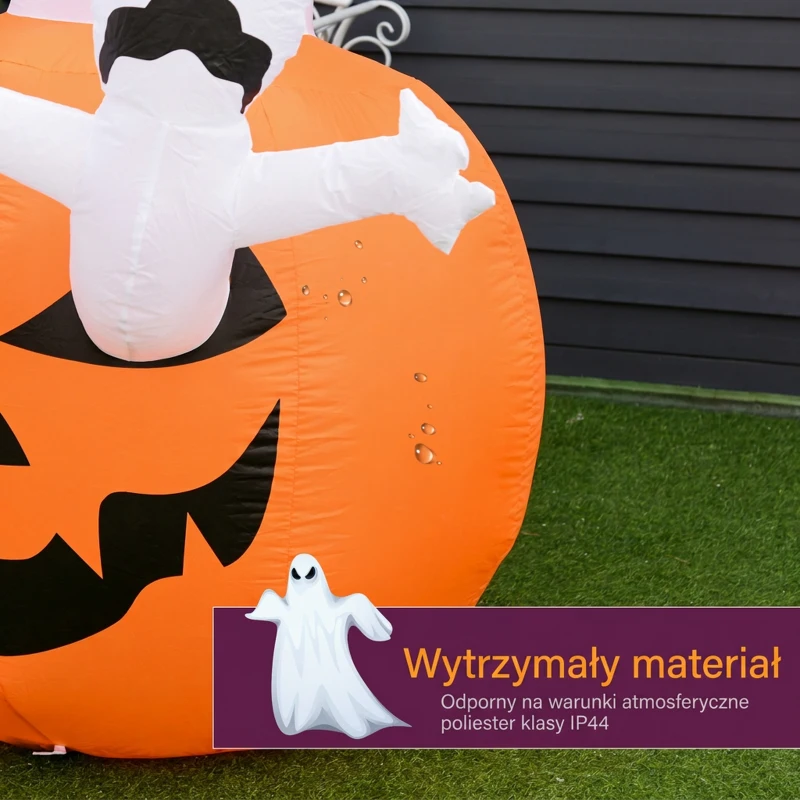 HOMCOM DMUCHANA DYNIA DUCHY HALLOWEEN