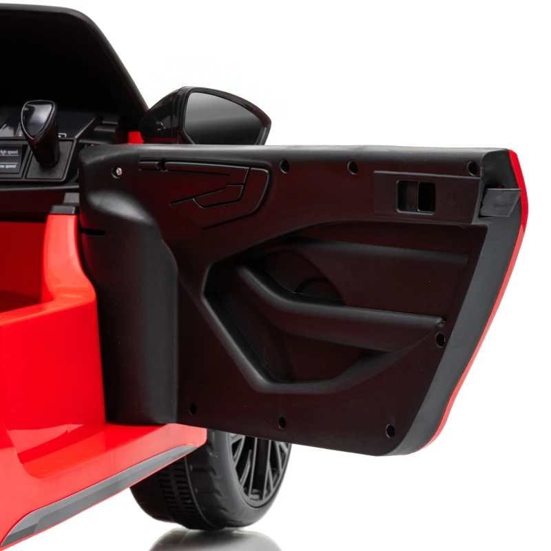 AIYAPLAY Macchina Elettrica per Bambini 12V Audi A5L con Telecomando, Batteria al Litio, 2 Motori, Telecomando, Rosso
