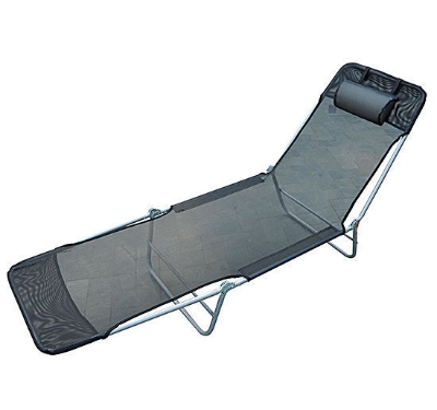 Outsunny Ligstoel liggen ligbank voor buiten stoel relax lounger lounger voor in het bad tweebenig 4 kleuren